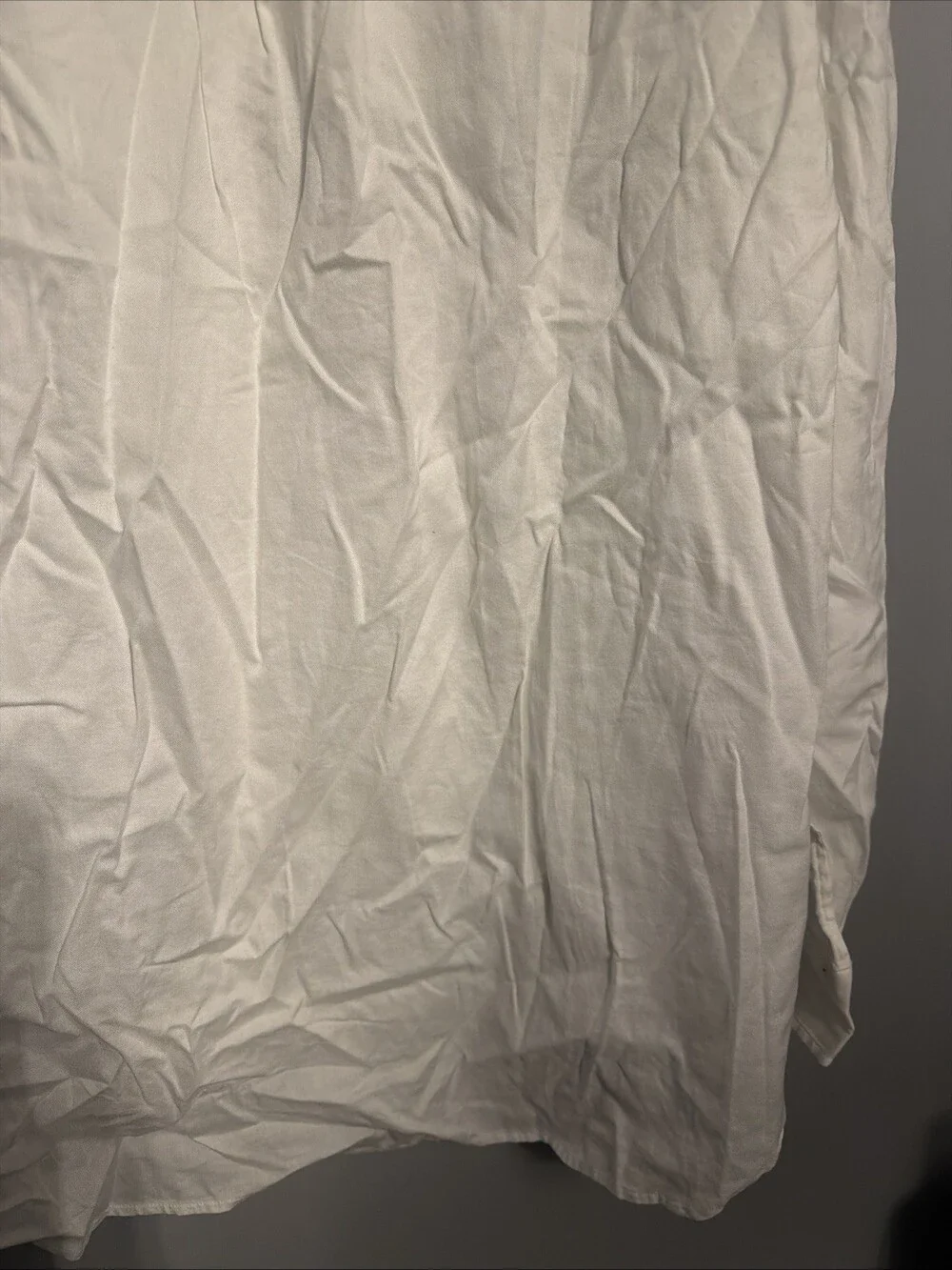 Buck Mason Men’s XL White California Oxford One Pocket Shirt